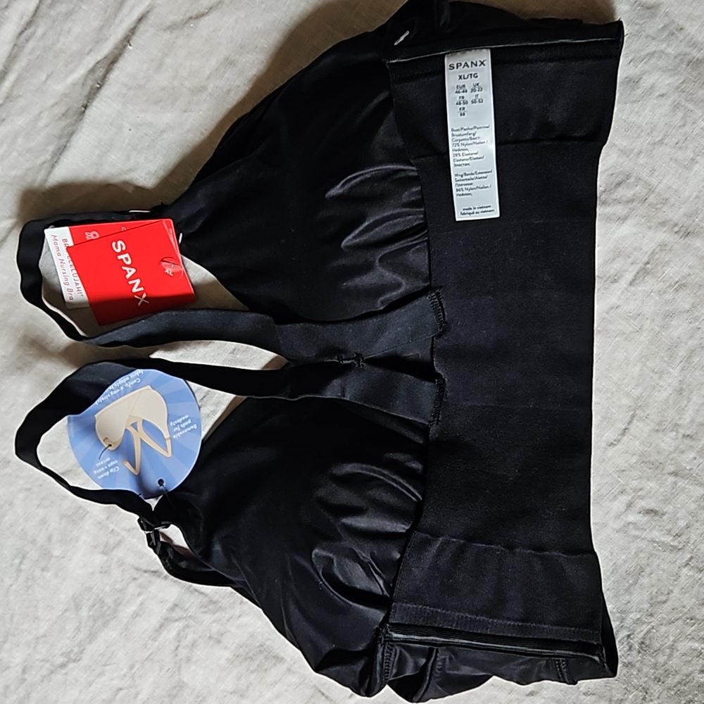 Spanx black nursing bra llelujah size Xlarge - Picture 13 of 16